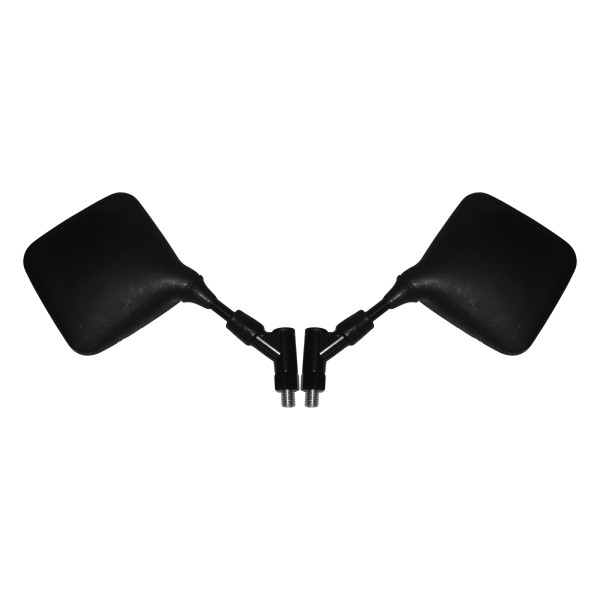 Hi Level Mirrors 10mm black rectangle l & r suz ts125r